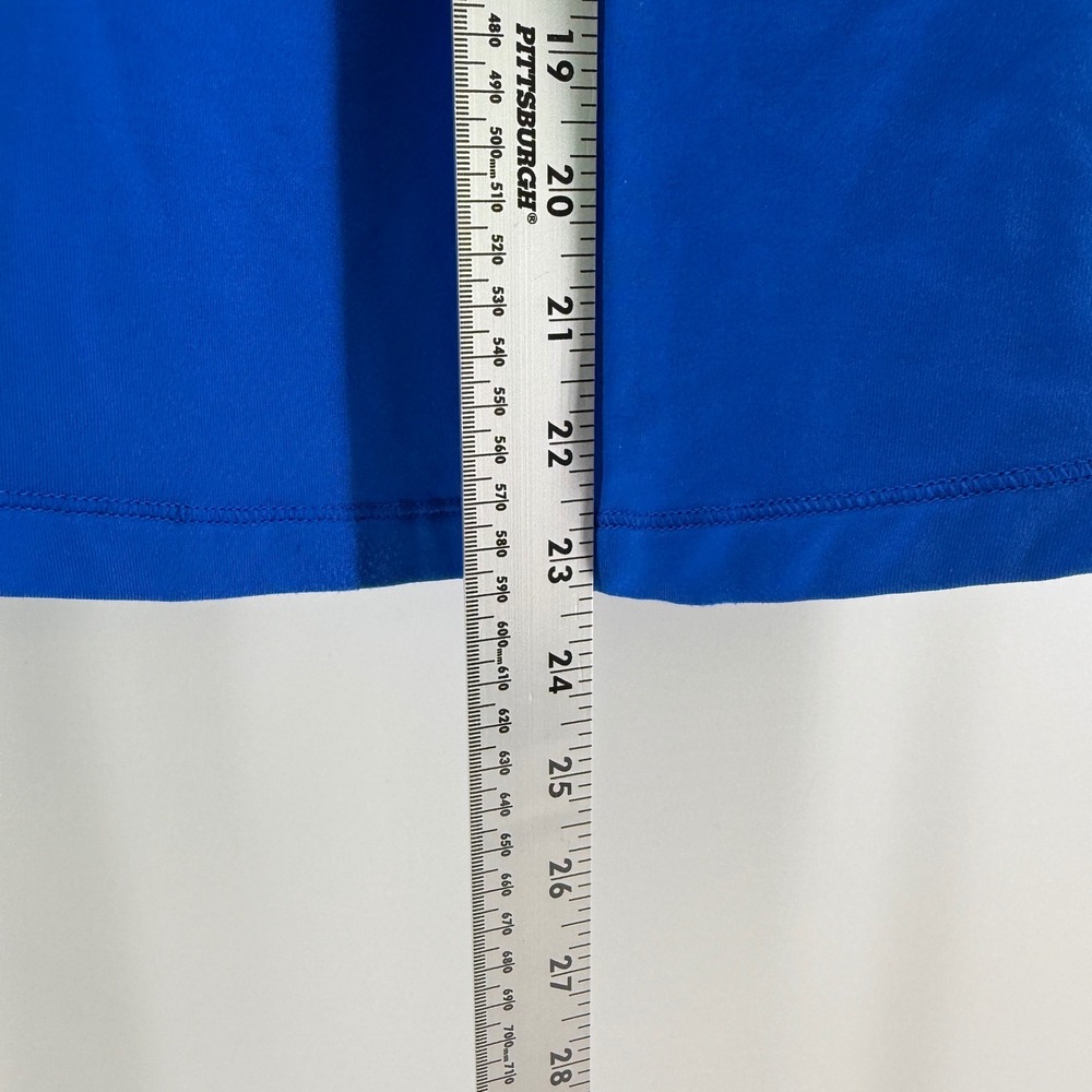 Nike Pro Dri-FIT Cowl Neck Long Sleeve Top Blue 620415-439 Womens Small - Picture 8 of 10